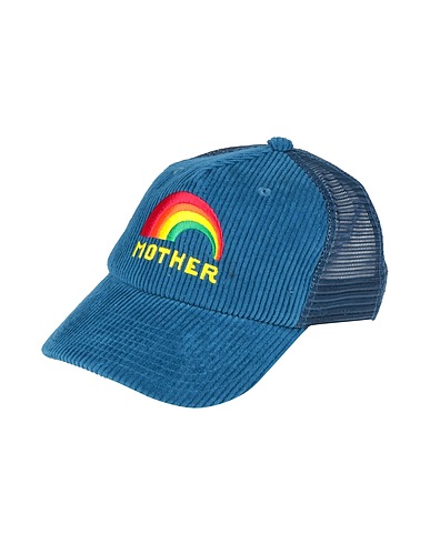 MOTHER Hat Slate blue 100% Cotton, Polyester