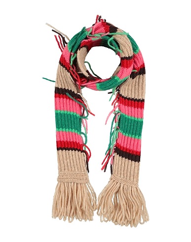 ROBERTO COLLINA Scarves and foulards Camel 68% Baby alpaca wool, 22% Nylon, 10% Wool