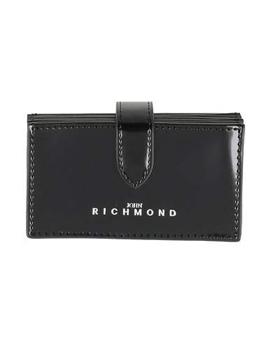 JOHN RICHMOND Small Leather Goods Black 100% Calfskin