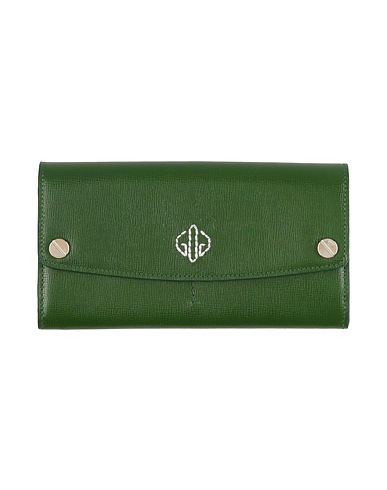 GOLDEN GOOSE Wallet Green Leather
