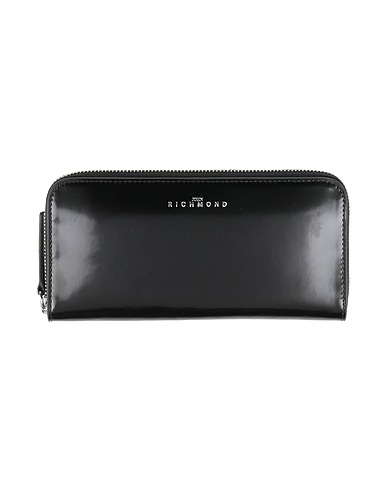 JOHN RICHMOND Wallet Black 100% Calfskin