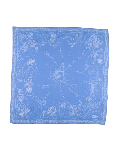PUCCI Scarves and foulards Blue 70% Wool, 30% Silk