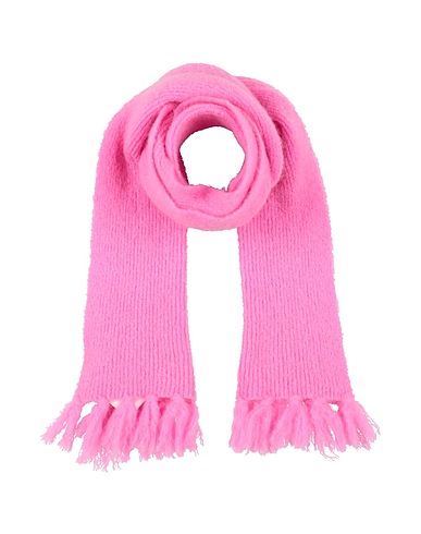 MSGM Scarves and foulards Pink 53% Merino Wool, 45% Polyamide, 2% Elastane