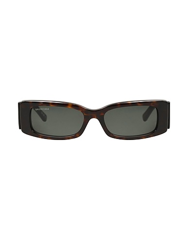 BALENCIAGA Sunglasses Dark brown Plastic