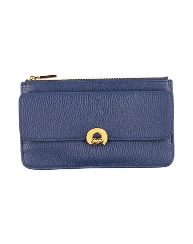 COCCINELLE Wallet Navy blue Leather