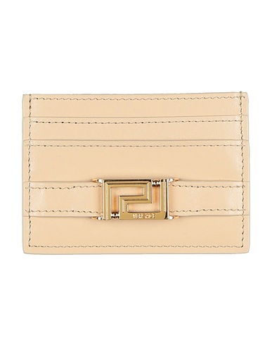 VERSACE Small Leather Goods Beige Calfskin