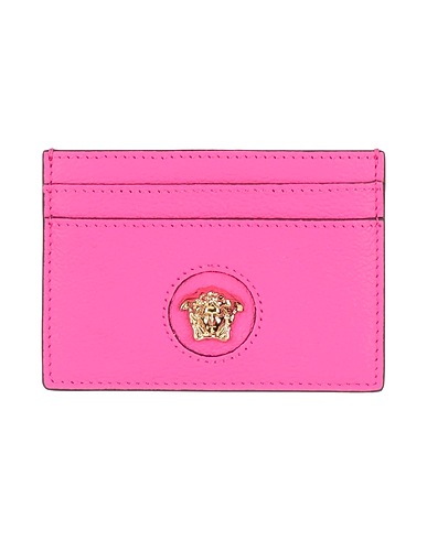 VERSACE Small Leather Goods Fuchsia Calfskin