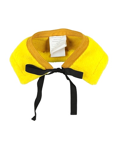GOLDEN GOOSE Scarves and foulards Yellow 100% Ovine leather