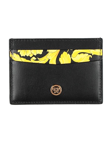 VERSACE PICCOLA PELLETTERIA Nero Pelle di vitello