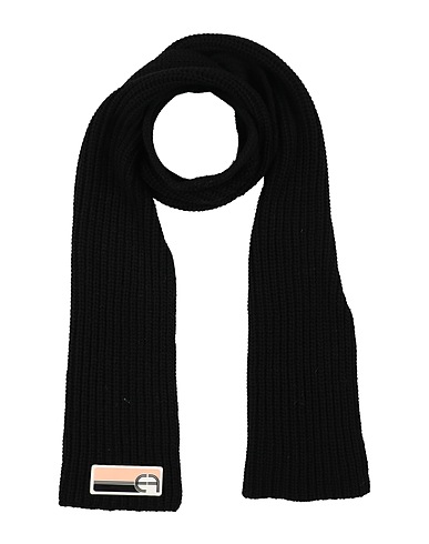 ELISABETTA FRANCHI Scarves and foulards Black 35% Polyamide, 30% Viscose, 30% Wool, 5% Cashmere