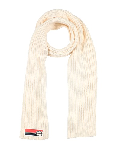 ELISABETTA FRANCHI マフラー＆スカーフ ホワイト ナイロン 35% / レーヨン 30% / ウール 30% / カシミヤ 5%