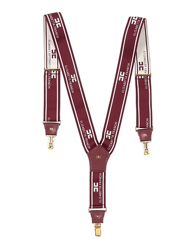 ELISABETTA FRANCHI Hosenträger Bordeaux 80% Polyamid, 20% Gummi