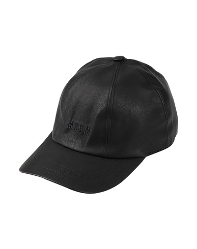 MSGM Cappello Nero 95% Viscosa, 5% Altre Fibre