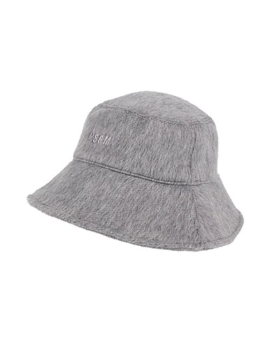 MSGM Cappello Grigio 68% Lana, 32% Poliammide