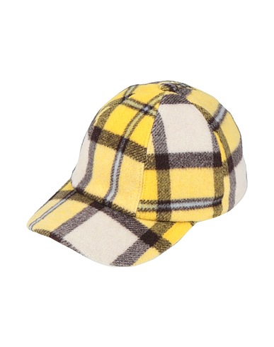 MSGM Hat Yellow 70% Wool, 30% Polyamide