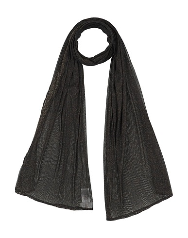 NENETTE Scarves and foulards Black 70% Polyamide, 30% Lurex®