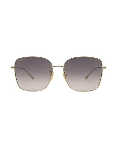 GUCCI Sunglasses Gold Metal