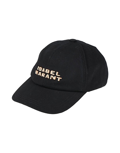 ISABEL MARANT Hat Black 100% Cotton, Polyester