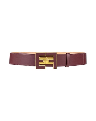 ELISABETTA FRANCHI Cintura Regular Bordeaux 55% Poliestere, 45% Poliuretano