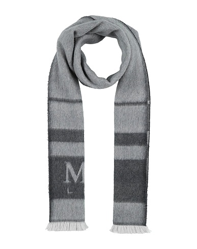 MAX MARA Scarves and foulards LEISURE Grey 100% Virgin Wool