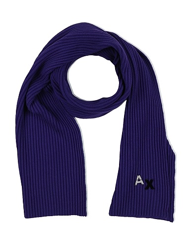 ARMANI EXCHANGE Sciarpe e foulard Viola 93% Cotone, 6% Poliammide, 1% Elastan
