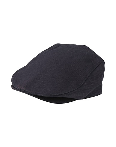BARBOUR 帽子 ネイビー コットン 100%
