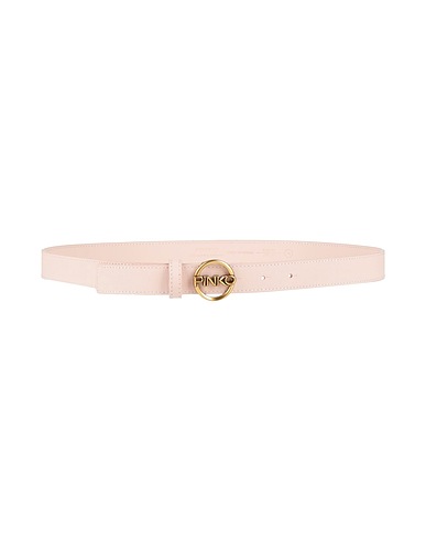 PINKO Regular belt Pink Leather