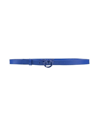 PINKO Regular belt Purple Leather
