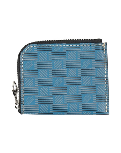 MOREAU Paris Wallet Azure Calfskin
