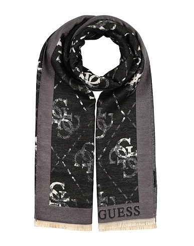 GUESS Scarves and foulards Grey 65% Viscose, 35% Polyamide