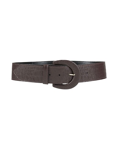JIJIL Regular belt Dark brown Other Fibres