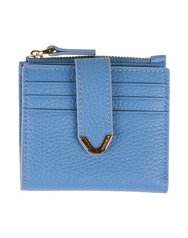 COCCINELLE Brieftasche Hellblau Leder