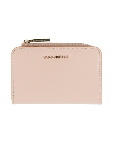 COCCINELLE Brieftasche Hellrosa Leder