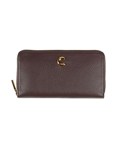 COCCINELLE Wallet Dark brown Leather