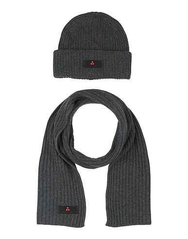 PEUTEREY Accessories sets Charcoal 35% Polyamide, 35% Viscose, 20% Wool, 10% Cashmere