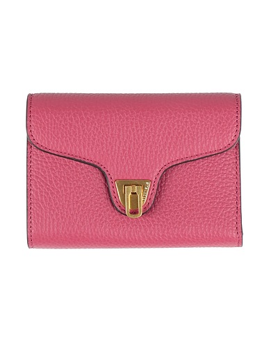 COCCINELLE Wallet Antique rose Leather