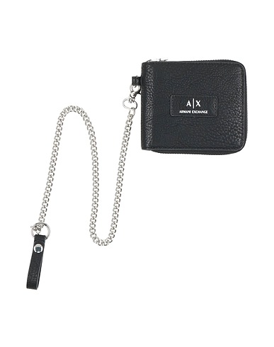 ARMANI EXCHANGE Wallet Black 100% Polyester