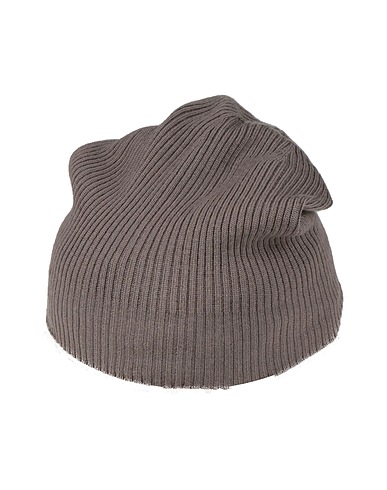RICK OWENS Hat Grey 100% Virgin Wool