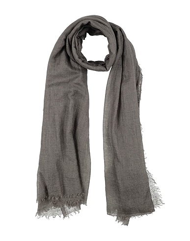 RICK OWENS Sciarpe e foulard Grigio 100% Cachemire