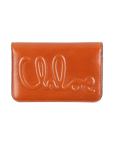 CHLOÉ Wallet Brown 100% Calf hair