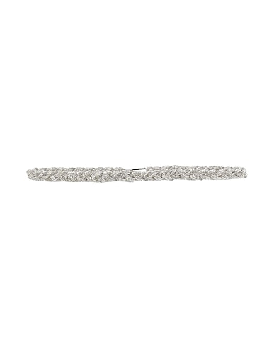 ISABEL MARANT Thin belt Silver 60% Glass, 20% Cotton, 20% Brass
