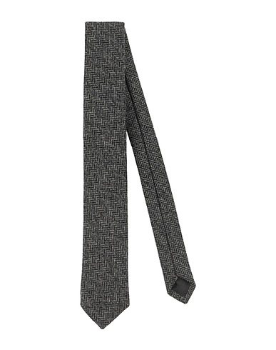 BARBOUR Ties and bow ties Grey 100% Wool