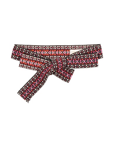 STELLA FOREST Regular belt Burgundy 100% Cotton