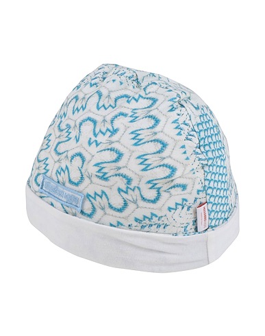 MISSONI KIDS Hat Azure 100% Cotton