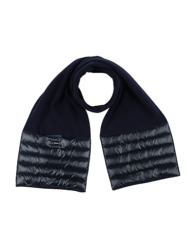 HERNO Scarves and foulards Midnight blue 40% Wool, 30% Viscose, 20% Polyamide, 10% Cashmere