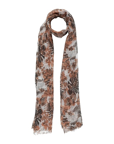BRUNELLO CUCINELLI Scarves and foulards Camel 100% Linen