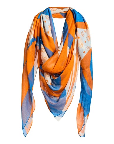 MCM Scarves and foulards Blue 60% Modal, 40% Silk