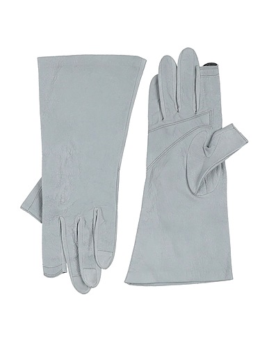 RICK OWENS Gloves Light blue 100% Lambskin