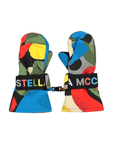 STELLA McCARTNEY KIDS Gloves Azure 100% Polyester, Polyurethane, Polyamide