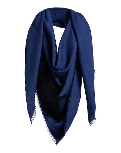 CHLOÉ Sciarpe e foulard Blu navy 75% Lana, 25% Seta